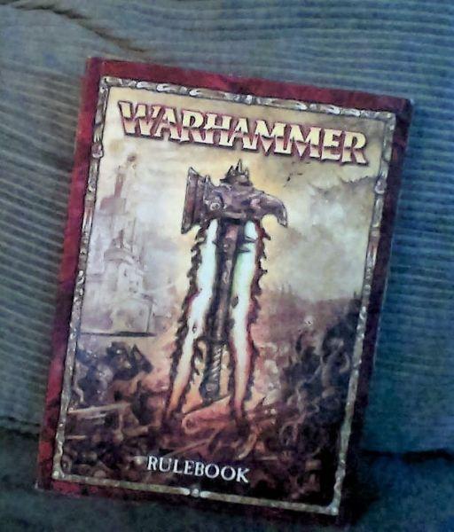 Warhammer mini rule book, Long bases, Dice, Templates