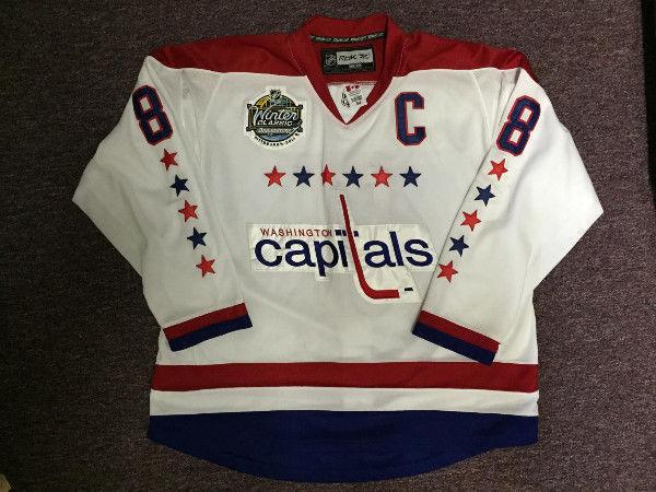 Alexander Ovechkin Washington Capitals NHL Hockey Jersey Size 54