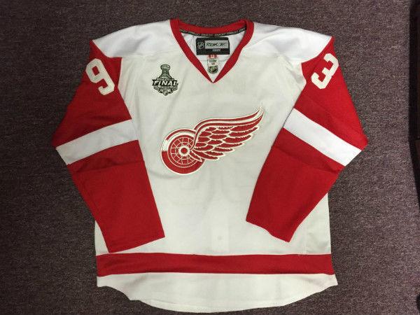 Johan Franzen Detroit Red Wings NHL Hockey Jersey Size 56 3XL