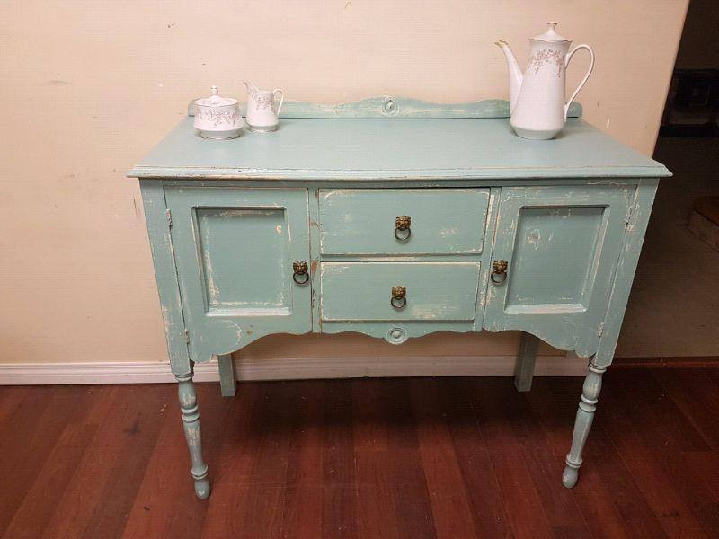 Refinished antique buffet