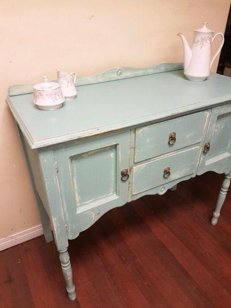 Refinished antique buffet