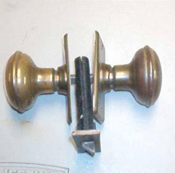 Vintage door lock set
