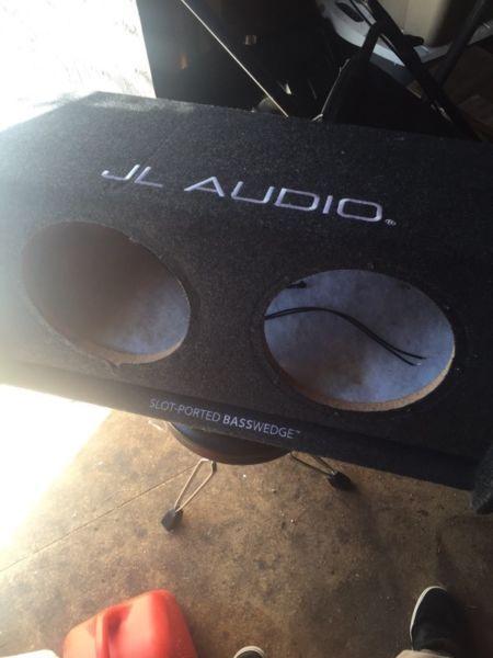Jl audio sub box for sale