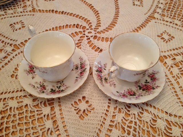 ROYAL ALBERT LAVENDER ROSE CUP/SAUCER