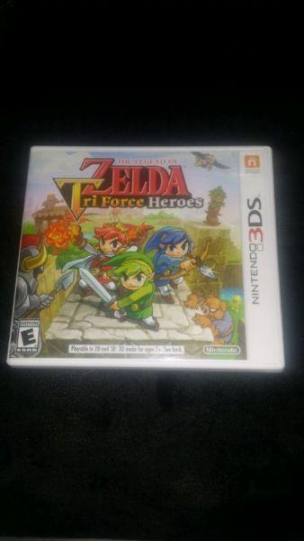 Zelda Triforce heroes nintendo 3ds