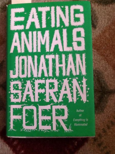 EATING ANIMALS by Jonathan Safran Foer hardcover $5