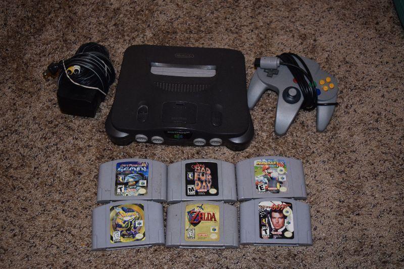 Nintendo 64 With games