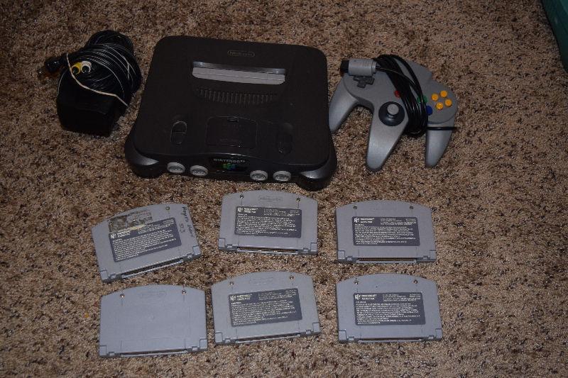 Nintendo 64 With games
