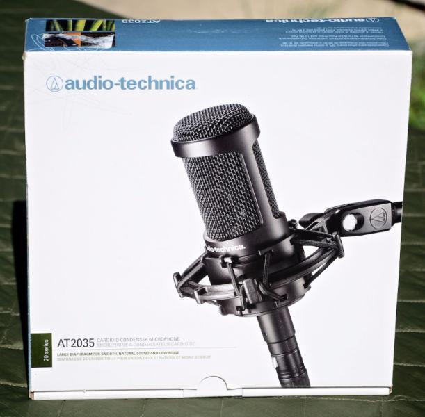 Audio-Technica AT-2035 Cardioid Condenser Microphone