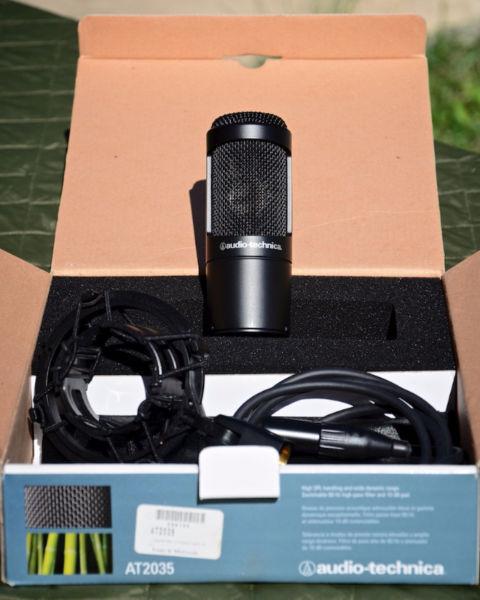 Audio-Technica AT-2035 Cardioid Condenser Microphone