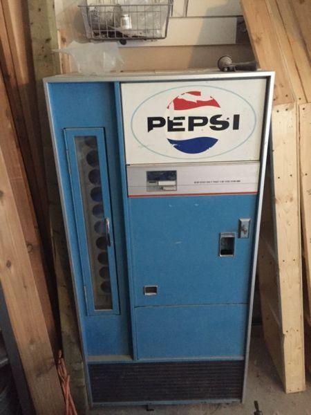 70's Pepsi vending machine