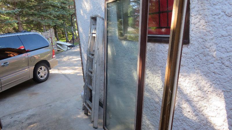 Sliding Patio Doors. Triple Pane with Screen and Frame