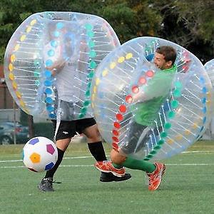 TRY THIS OUT!!! ADULT BUBBLE SOCCER / BALL !!!