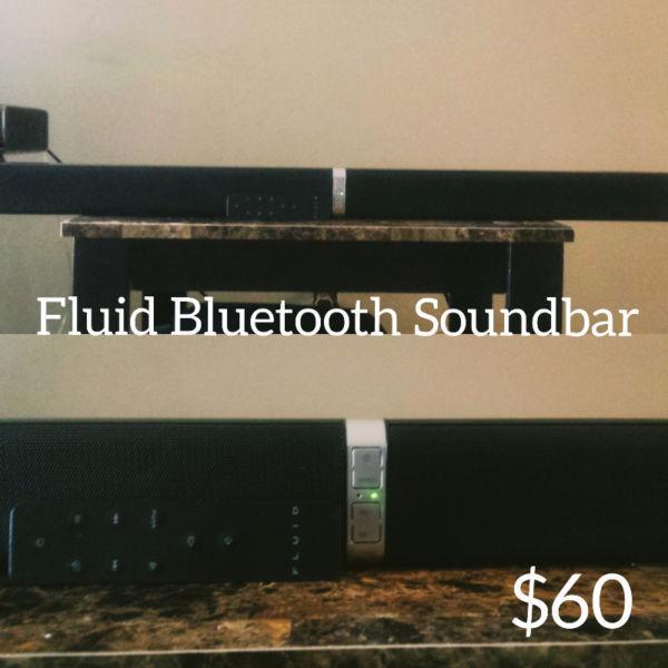 Fluid Bluetooth Soundbar with Mini Remote