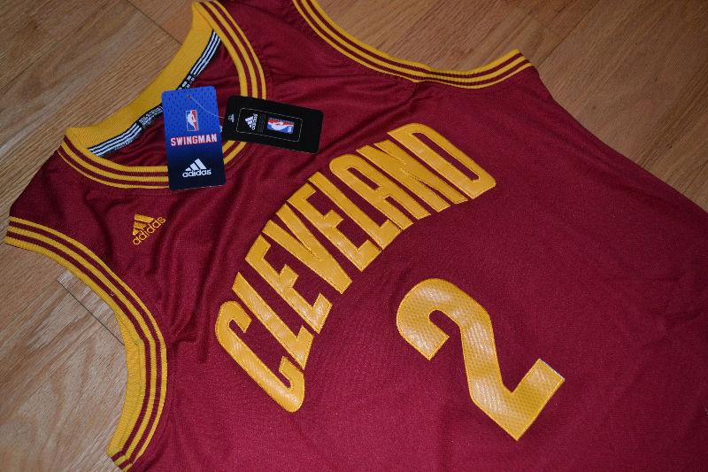 NEW w tags Kyrie IRVING All Embroidered Jersey
