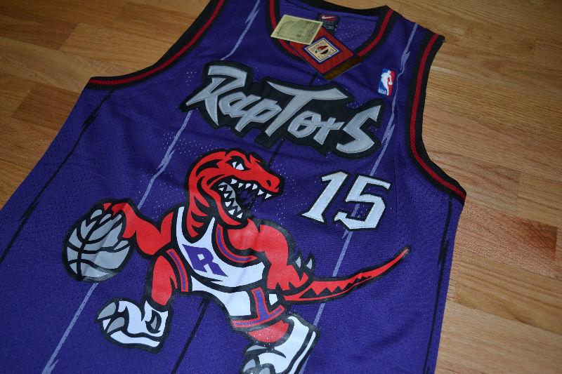 NEW w tags Vince CARTER All Embroidered Jersey