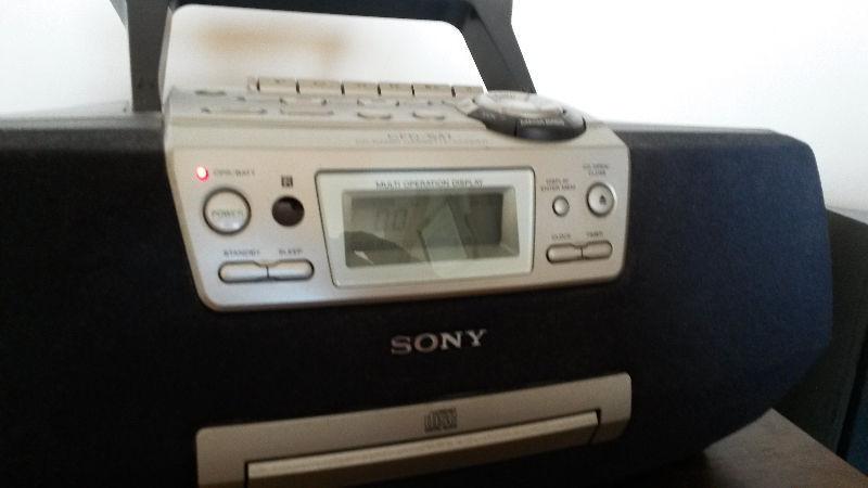 Sony CFDS47 CD/Radio Cassette Recorder