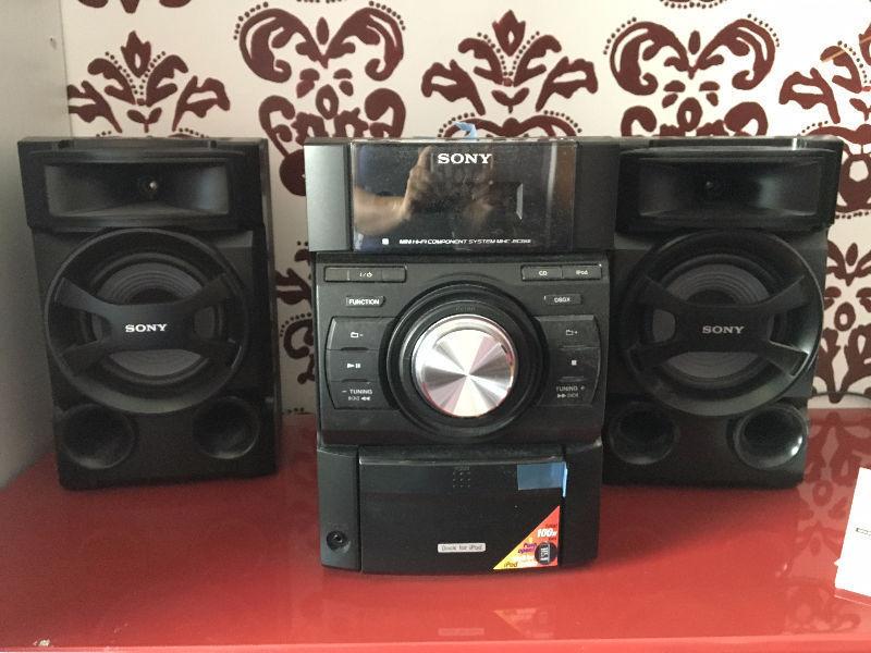 Sony mini hi-fi stereo system
