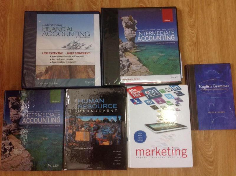SELLING THE FOLLOWING TEXTBOOKS FOR FALL 2016