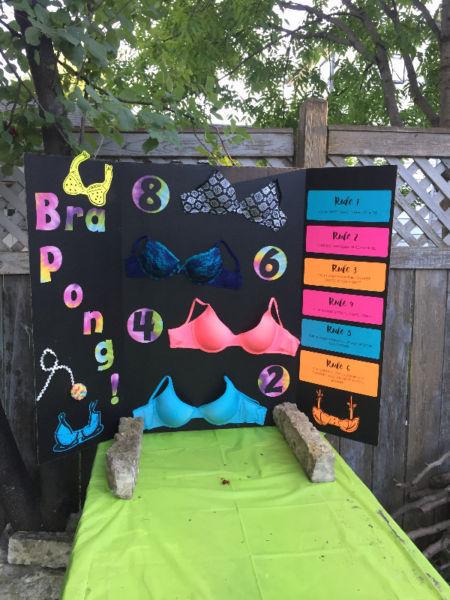 Bachelorette Games - Bra Pong + more!