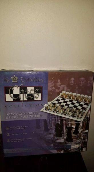 Chess drinking game brand new
