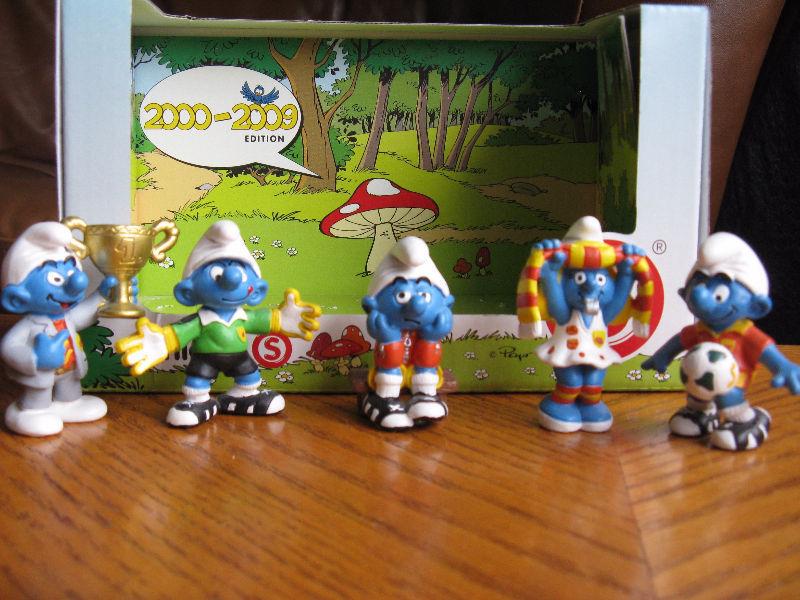 SCHLEICH SMURFS-SOCCER SET