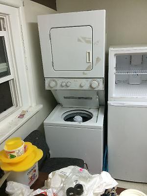 Medium size Stacked washer and dryer