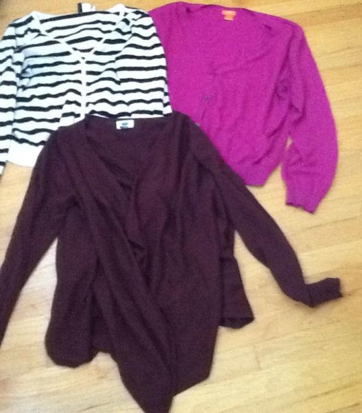 SWEATER TOPS $5 each or 3/$10!!!