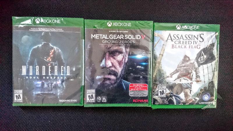 XBOX ONE GAMES - NEW IN PACKAGE $20 EACH