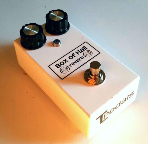 Used Box of Hall reverb by TL Pedals