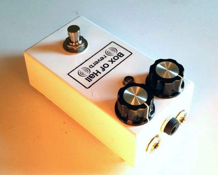 Used Box of Hall reverb by TL Pedals