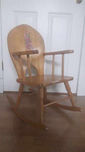 Child's rocking chair from the 60's