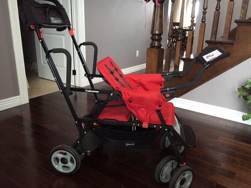 Joovy Caboose Ultralight Double Sit and Stand Stroller