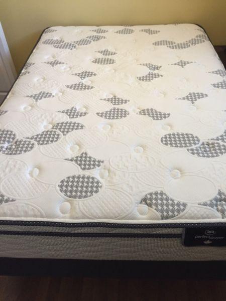 NEW SERTA DOUBLE BED