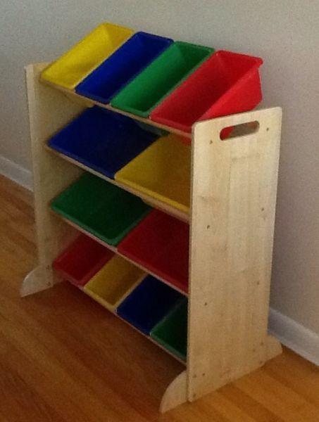 KidKraft SORT IT and STORE IT SHELVING UNIT like new condition