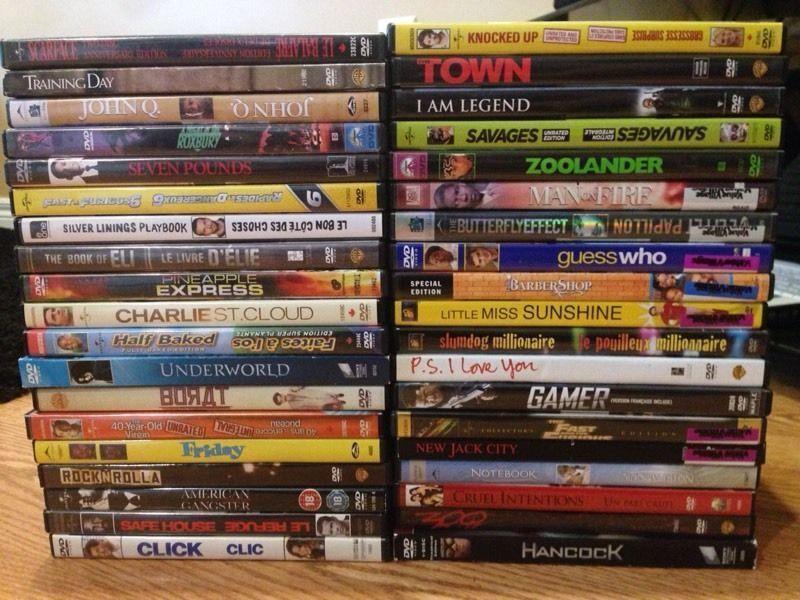 38 DVDs / movies