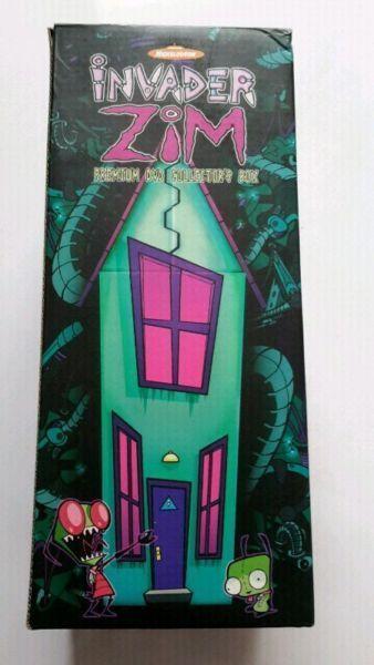 Invader Zim DVD Collector's Box with full DVD set and GIR figure