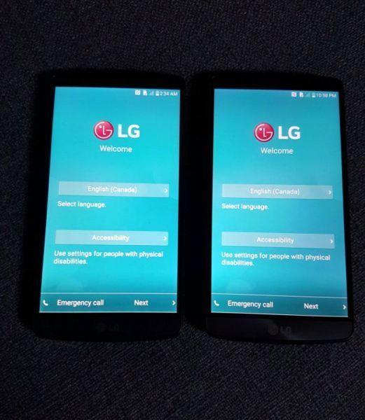 Two LG G3's for sale $ 200 each