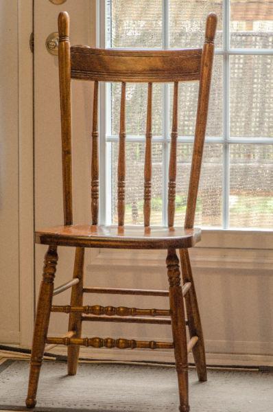 Refinished Chair For Sale