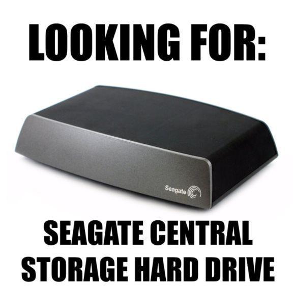 Wanted: ****WANTED - SEAGATE CENTRAL****