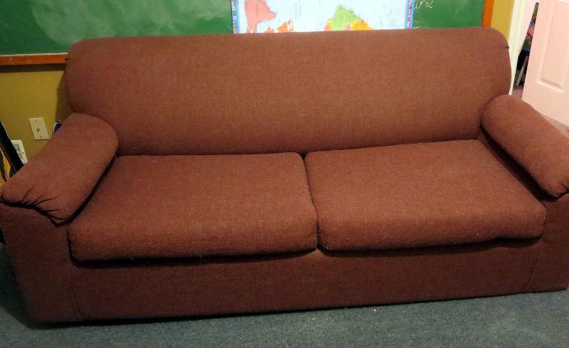 Price Reduced - Brown Sofa Bed