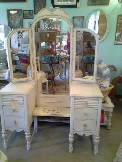 Wanted: WANTED: White or Cream Vanity and White Fancy furniture
