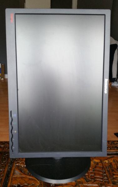 Lenovo 19-inch Wide Flat Panel LCD Monitor