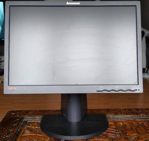 Lenovo 19-inch Wide Flat Panel LCD Monitor