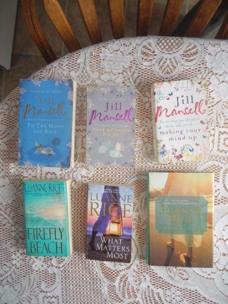 Jill Mansell, Luanne Rice Novels