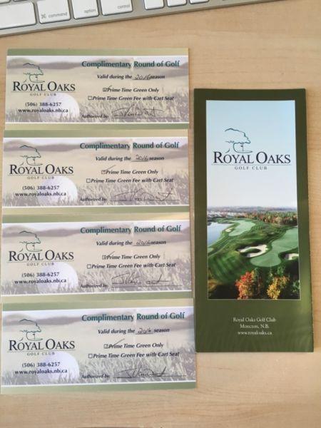 4 Royal Oaks Green Fees