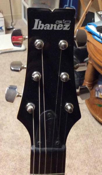 Ibanez Electric Guitar With Carrying Case!