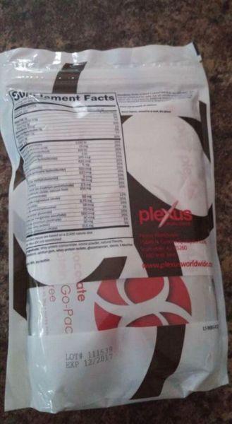 New bag of plexus 96 chocolate mix