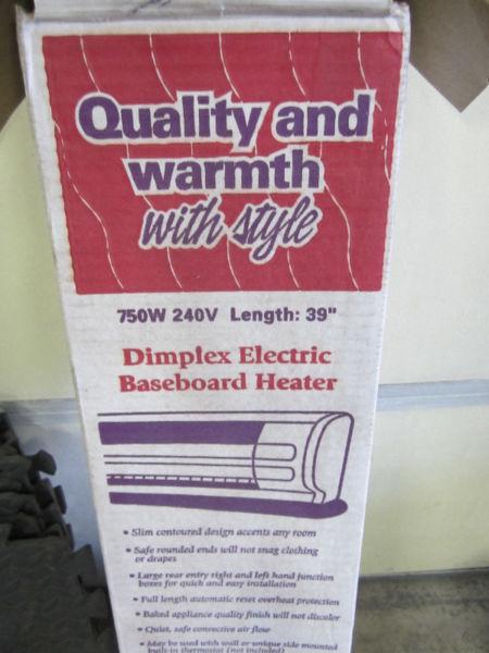 Electric Baseboard Heater 750W 39