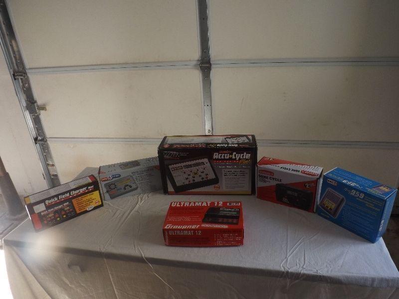 NIB RC battery chargers and cyclers